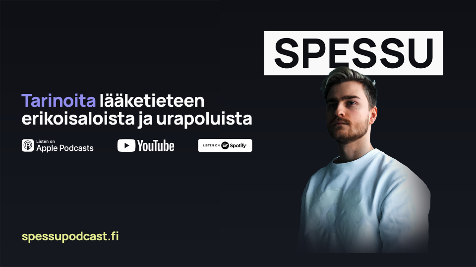 SPESSU-podcastin mainos